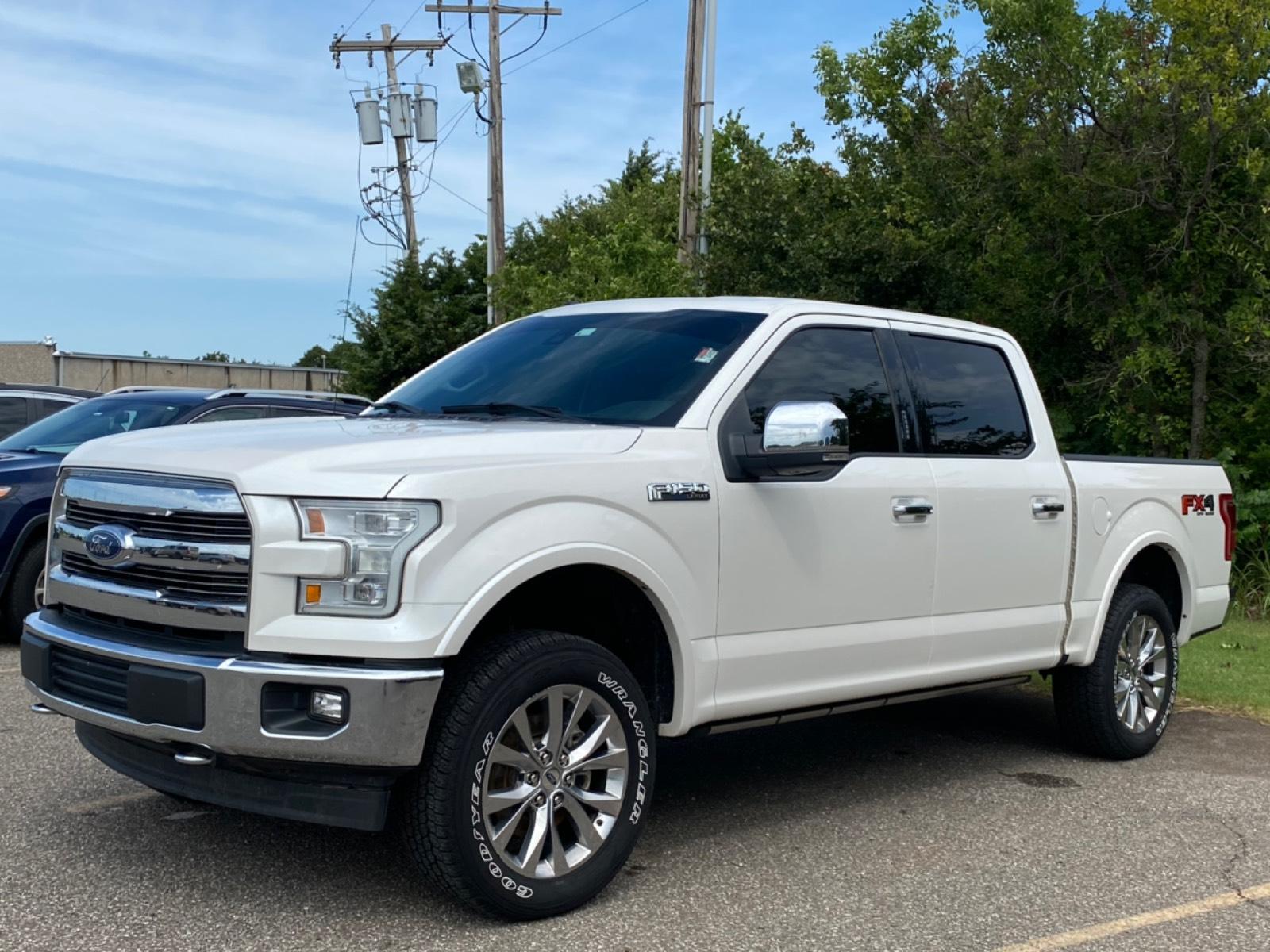 Pre-Owned 2017 Ford F-150 Lariat 4WD SuperCrew 5.5' Box Crew Cab Pickup ...